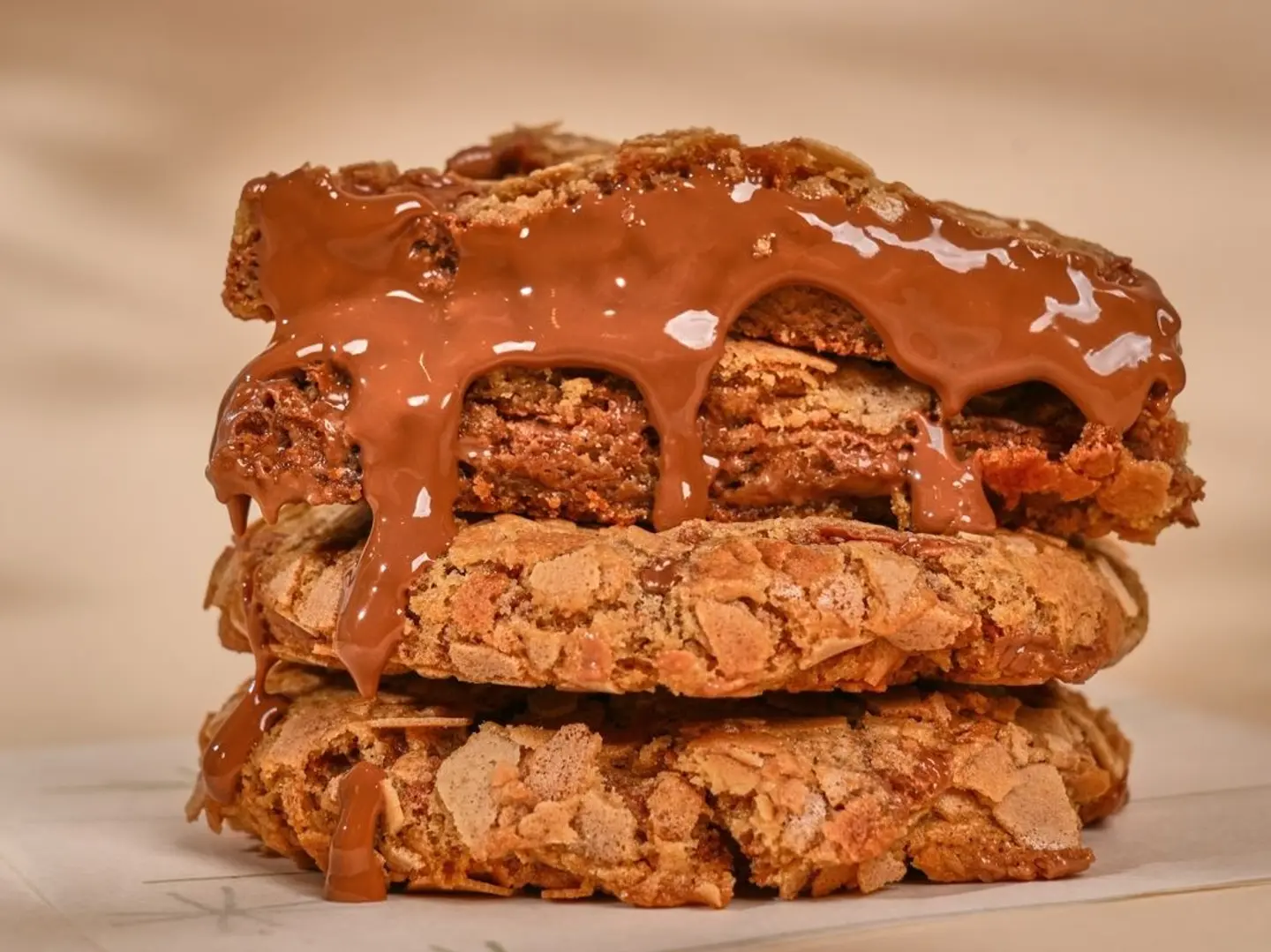 كوكيز الشوكلاتة والطحينة