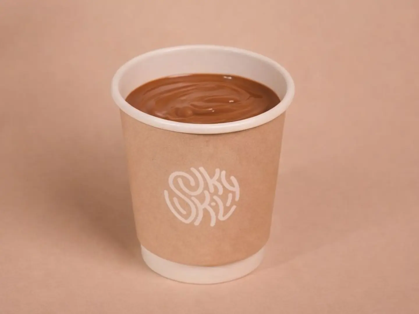 شوكولاتة الحليب المذابة