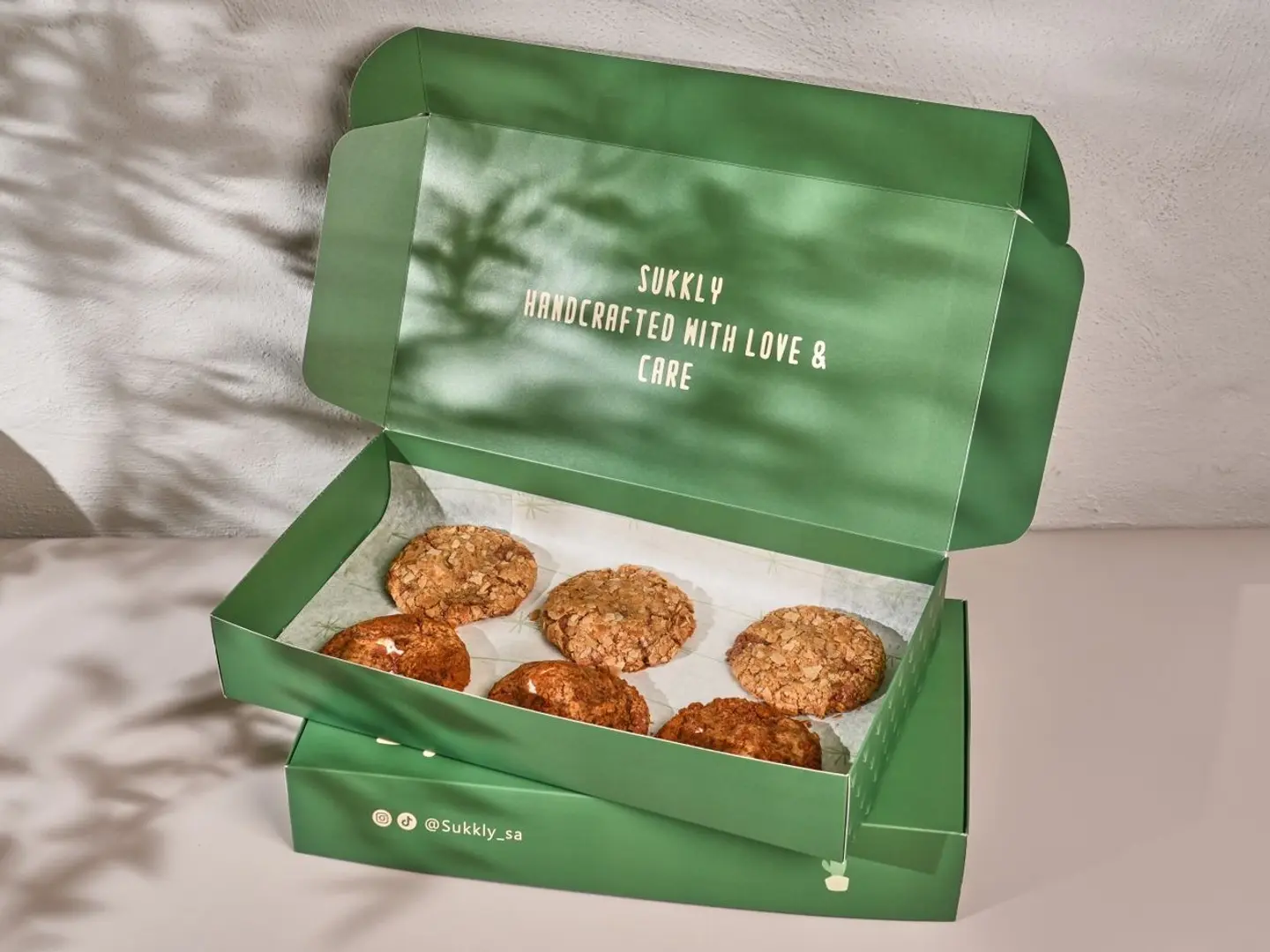 تشكيلة الكوكيز ( ٦ حبات من الكوكيز)