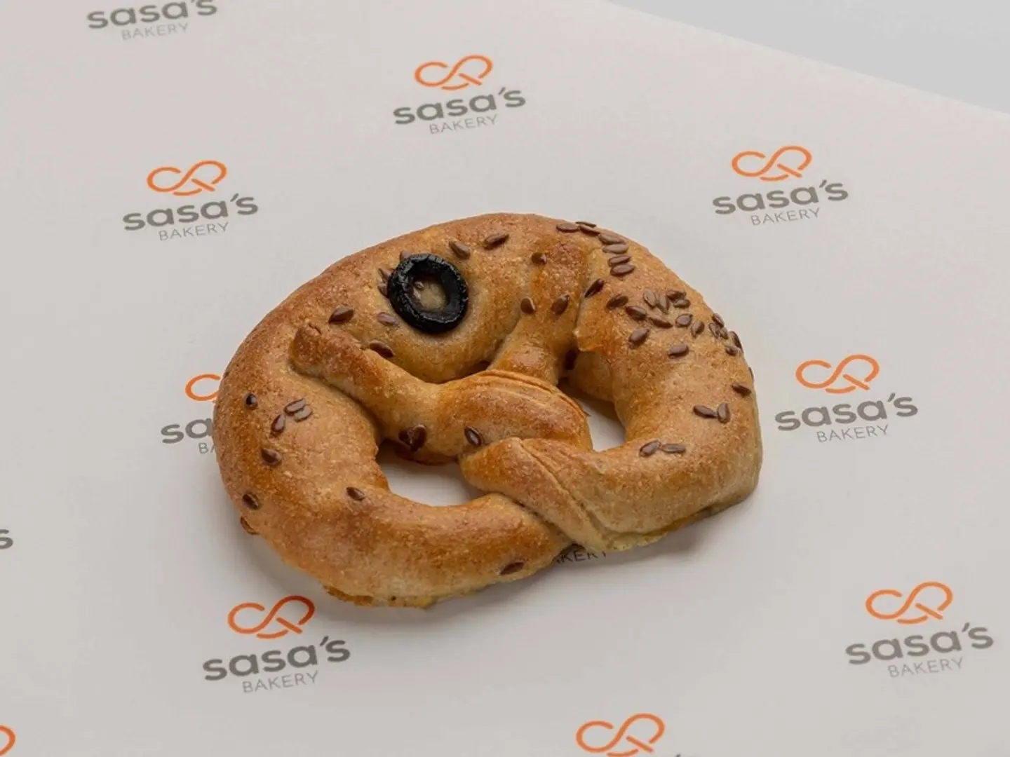 Feta Olive Pretzel