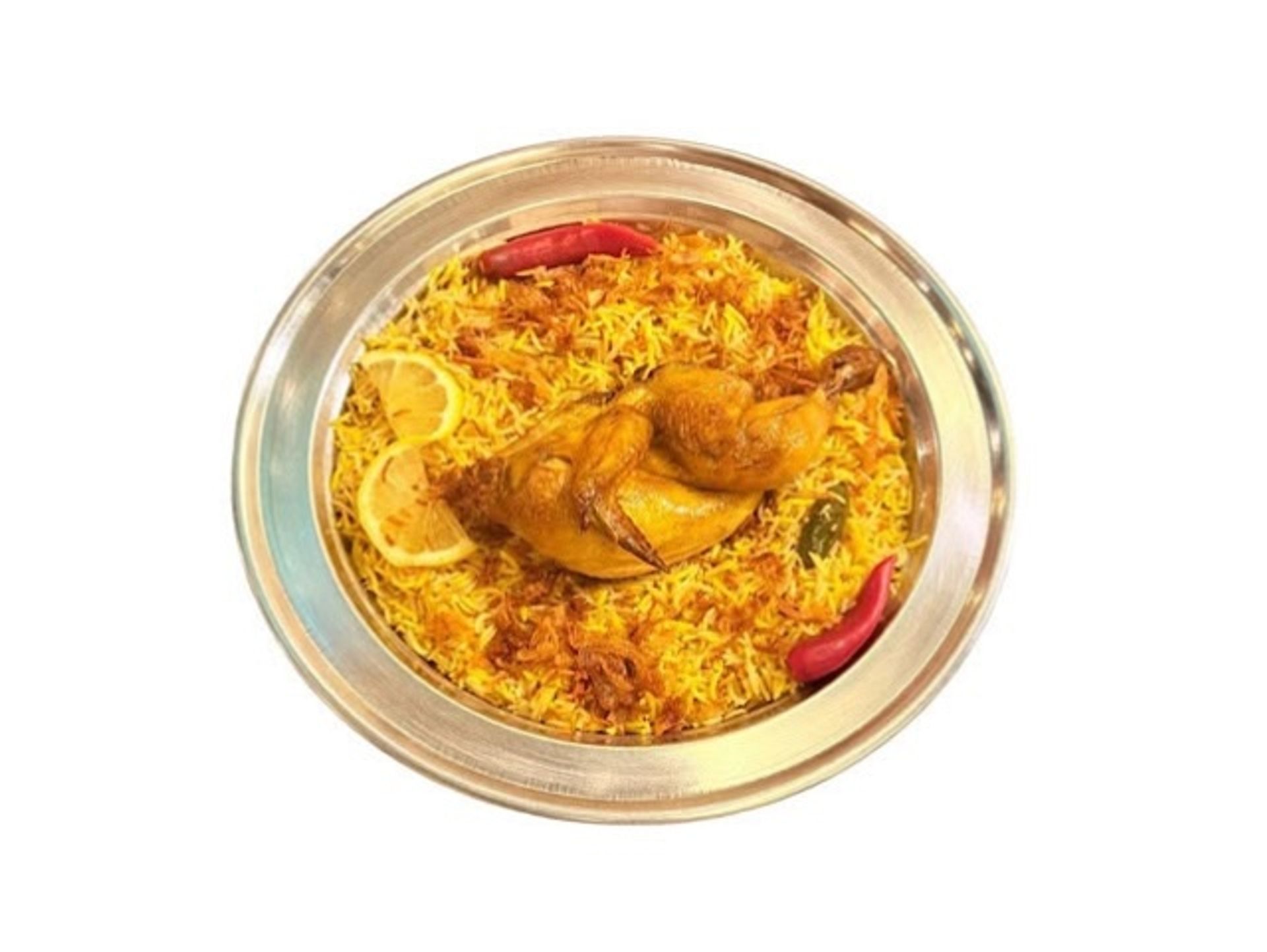 دجاج مندي - نص دجاج مندي مع الرز