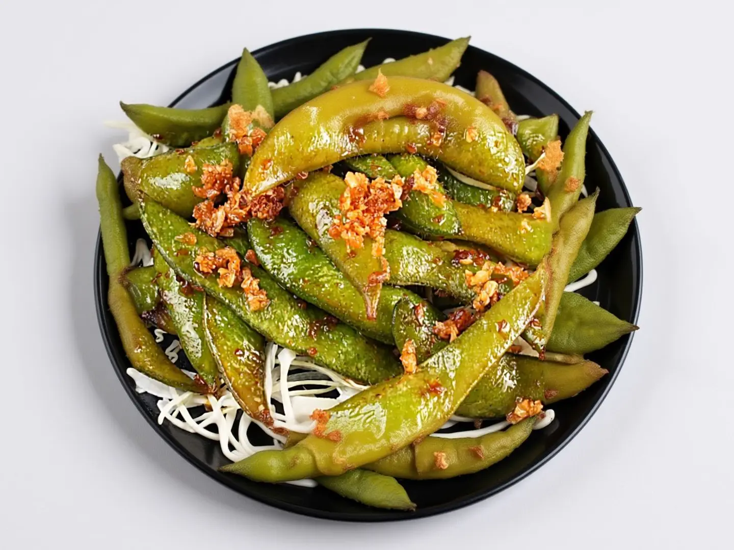 Garlic Edamame