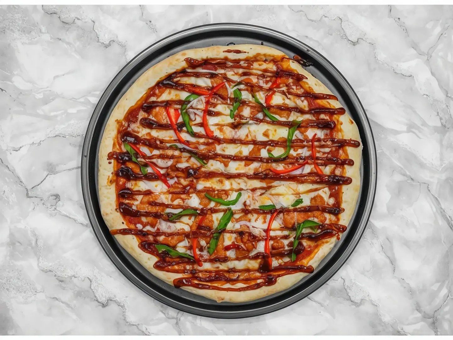 Bbq Pizza - Medium