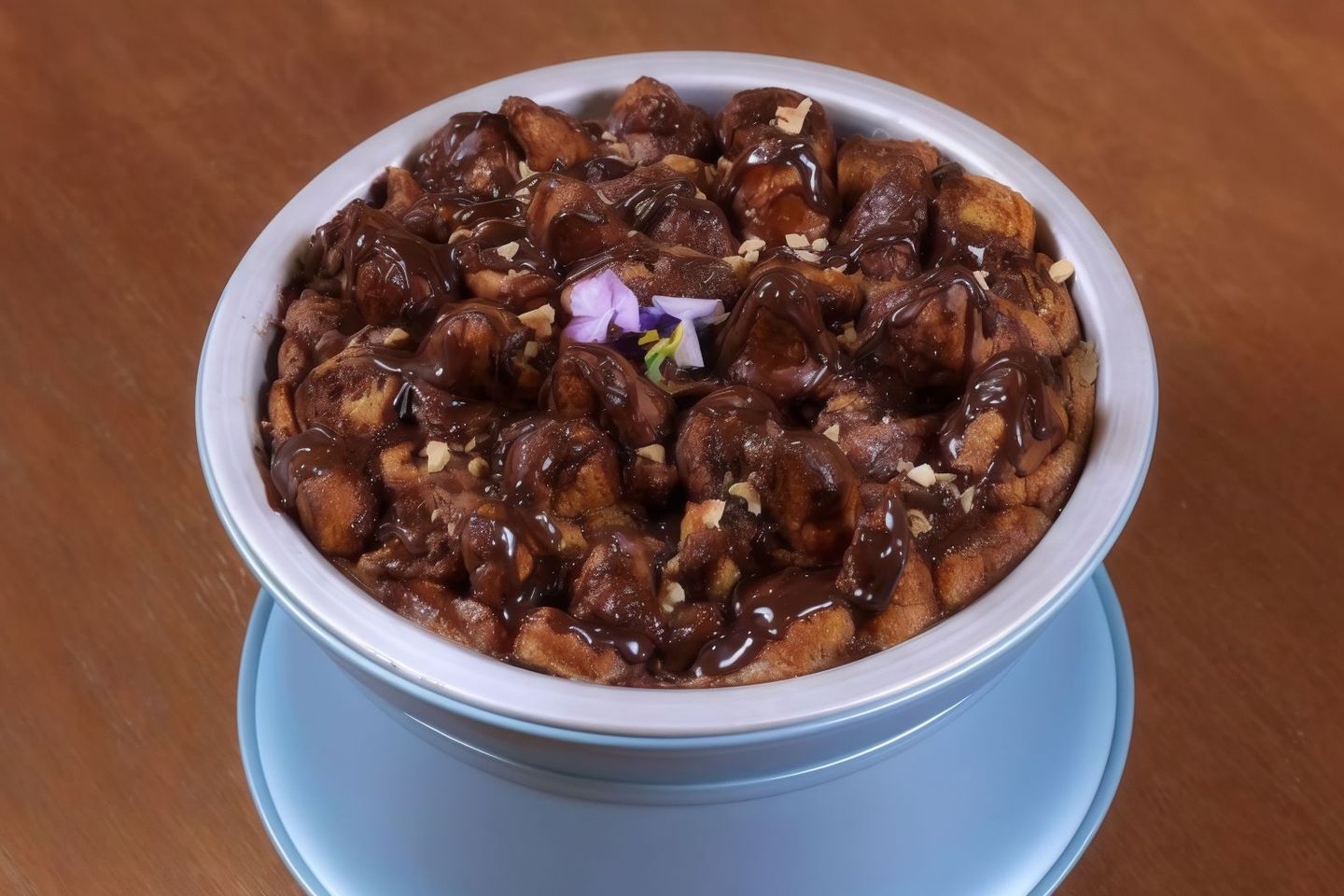 Nutella Croissant Pudding Heater