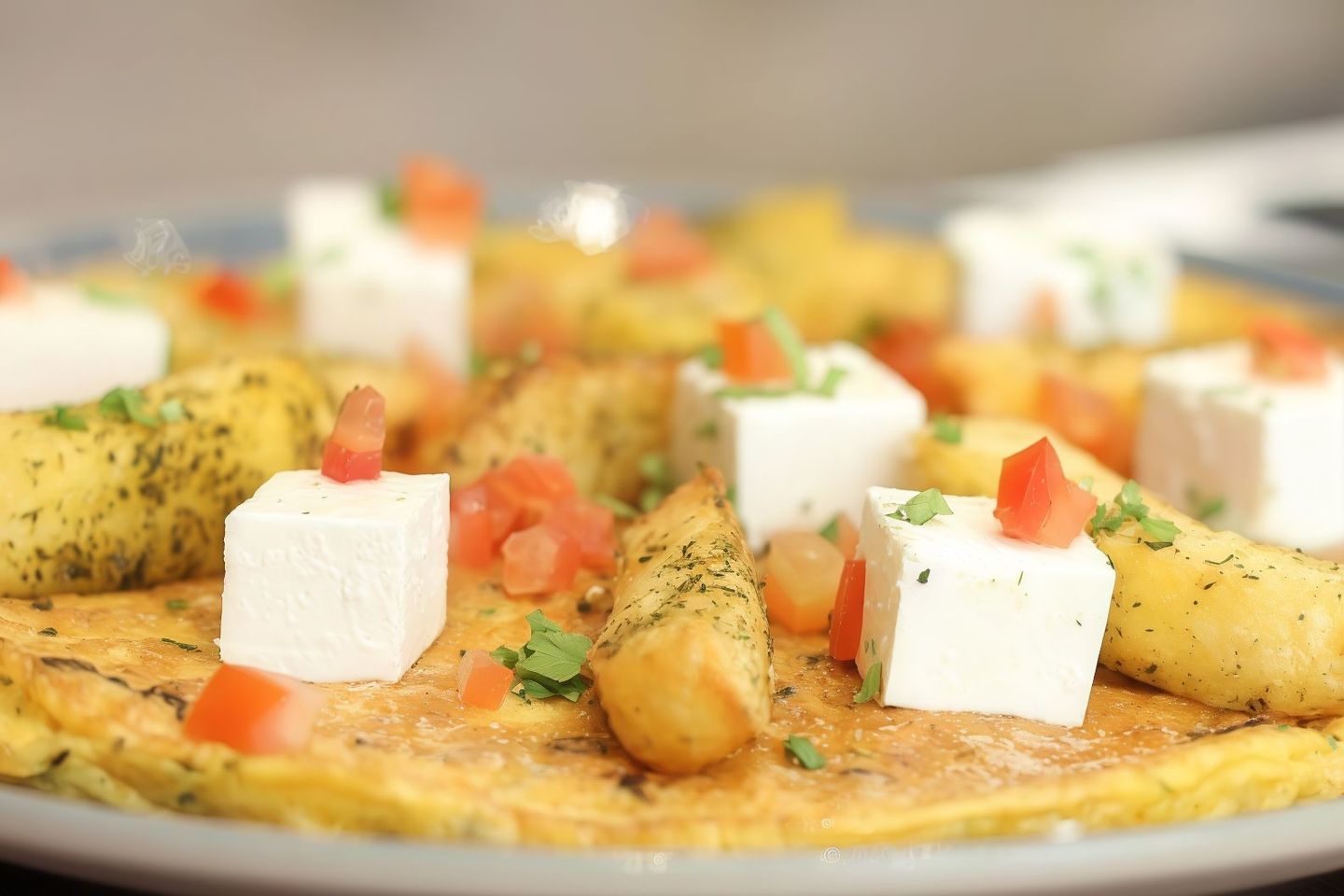 Traditional Greek Omlette