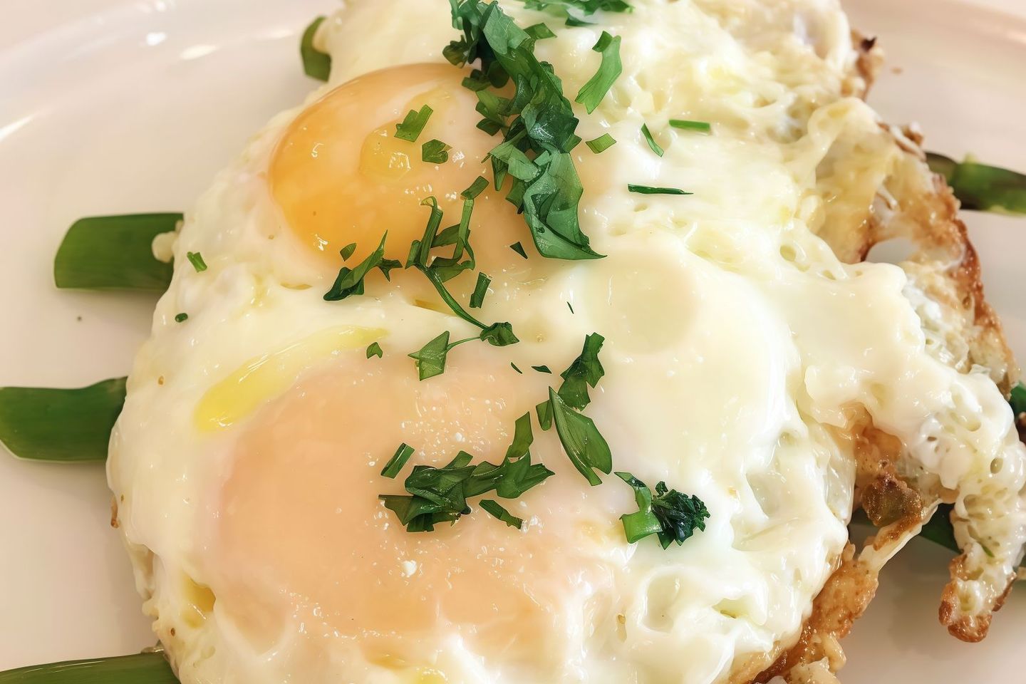 Organic Fried Eggs