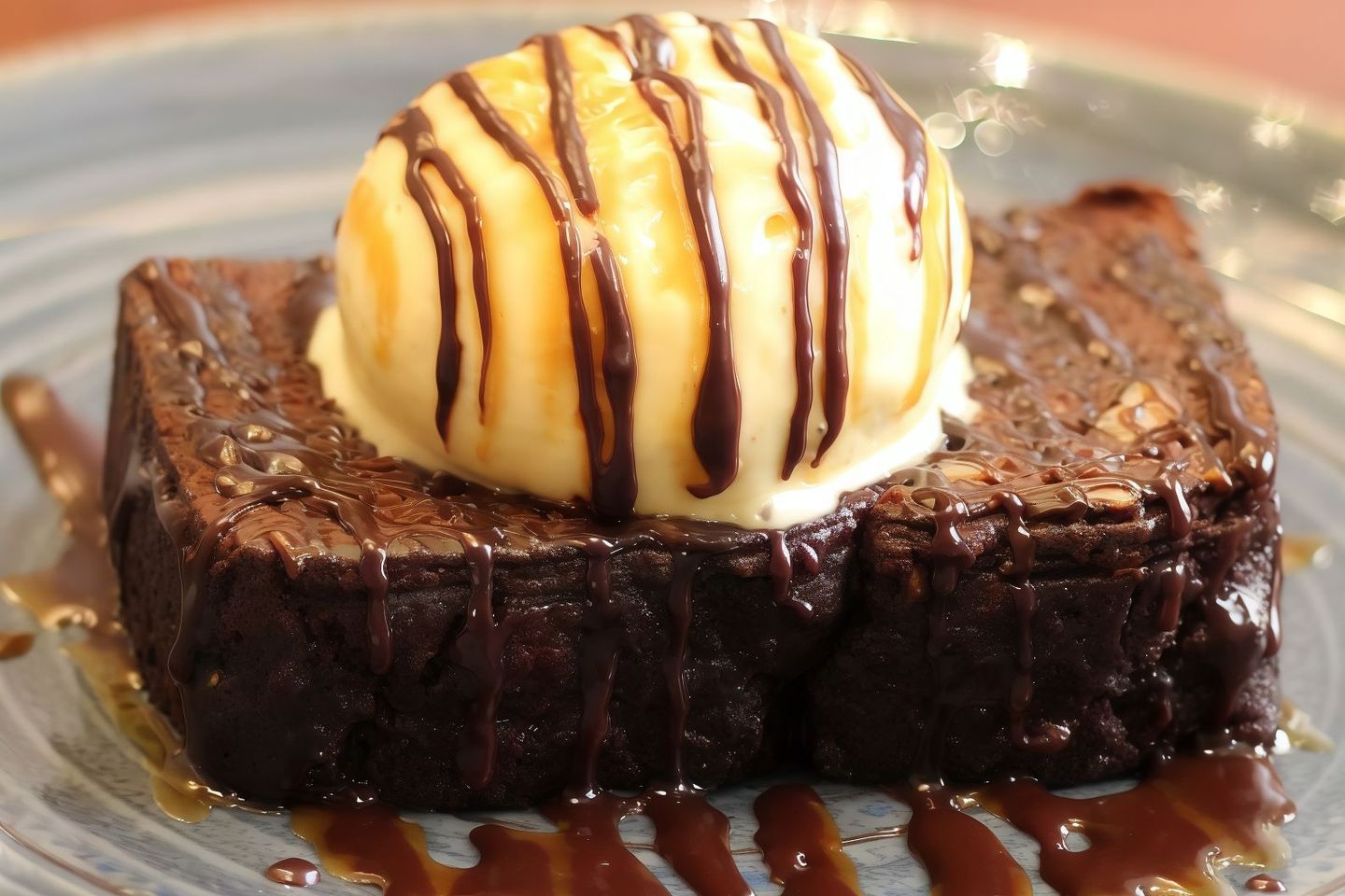 Toffee Chocolate Date Cake