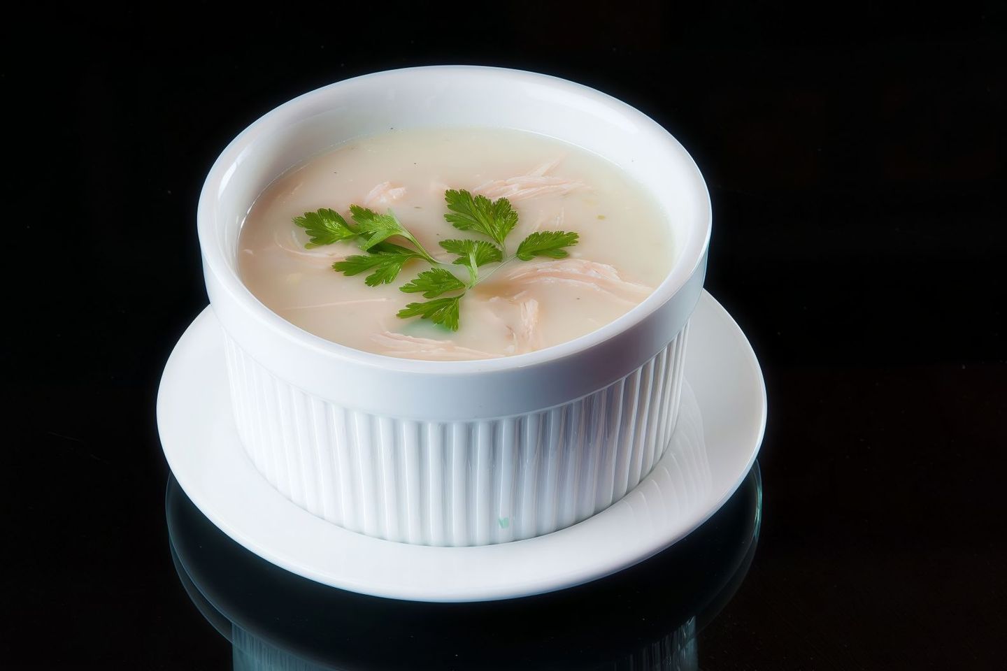 شوربة كريمة الدجاج