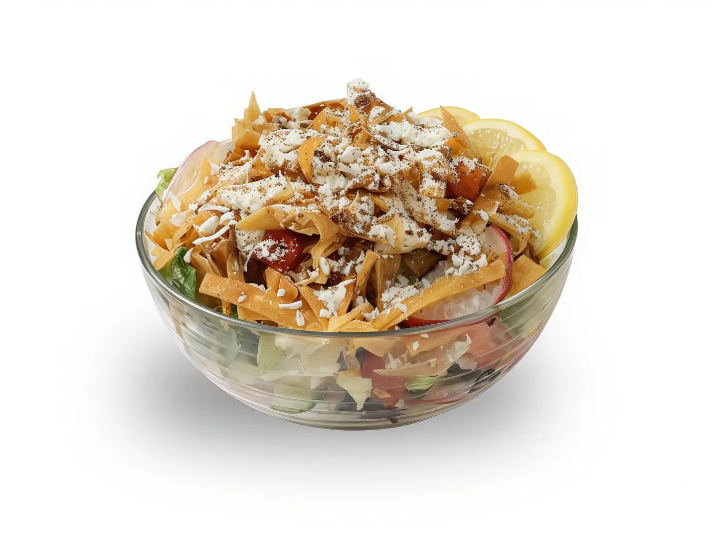 Fattoush With Cheese
