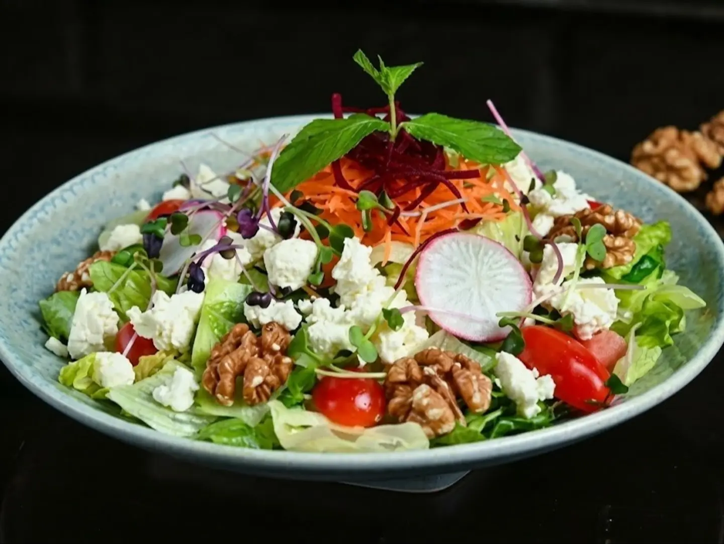 Desi Spiced Garden Salad