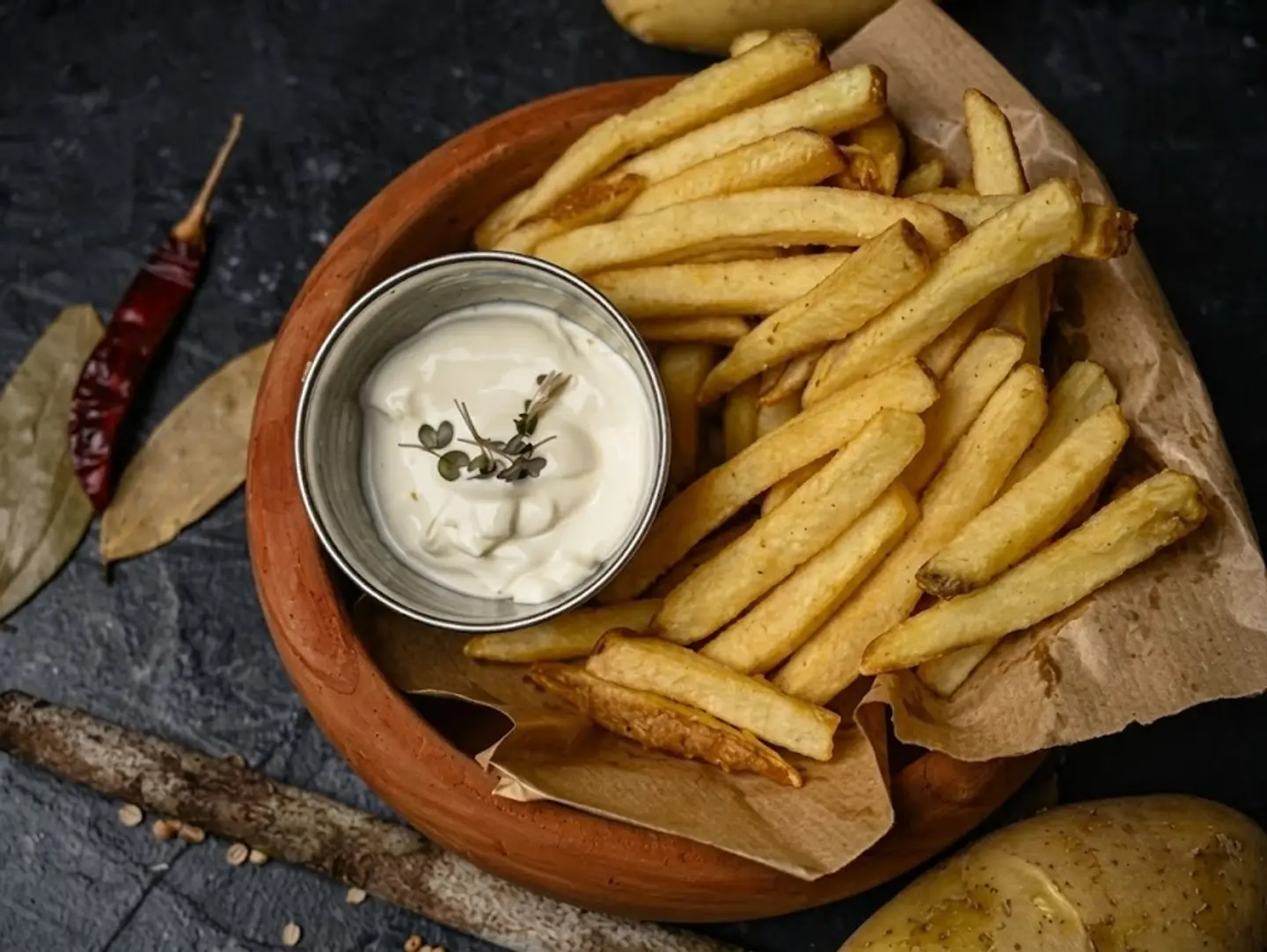 بطاطس مقلية