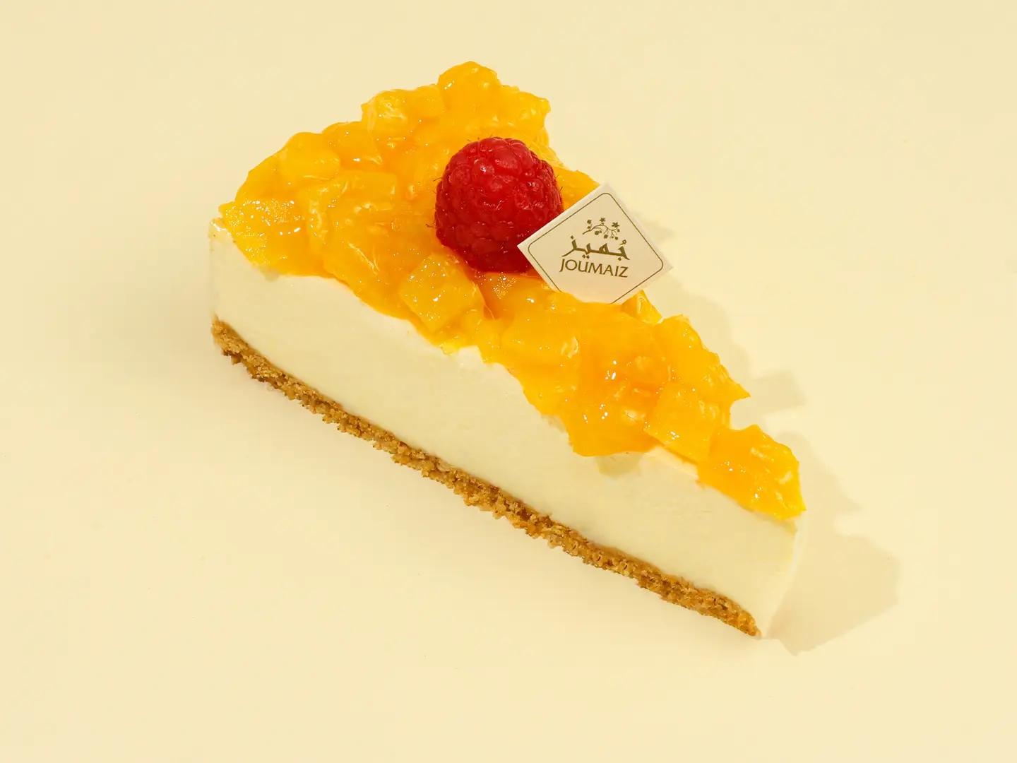 Mango Cheesecake - Mango Cheesecake   Slice