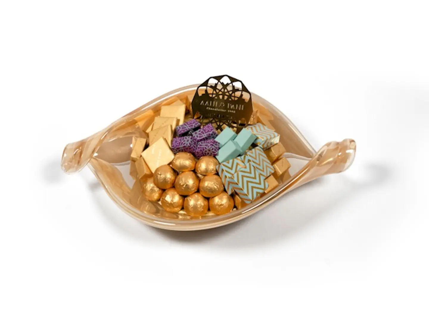 Tammaro Glass Vase G 7 Gold