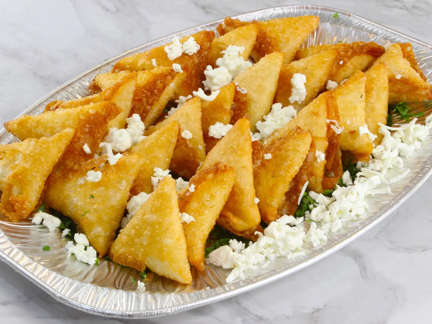 سمبوسه جبن مالح