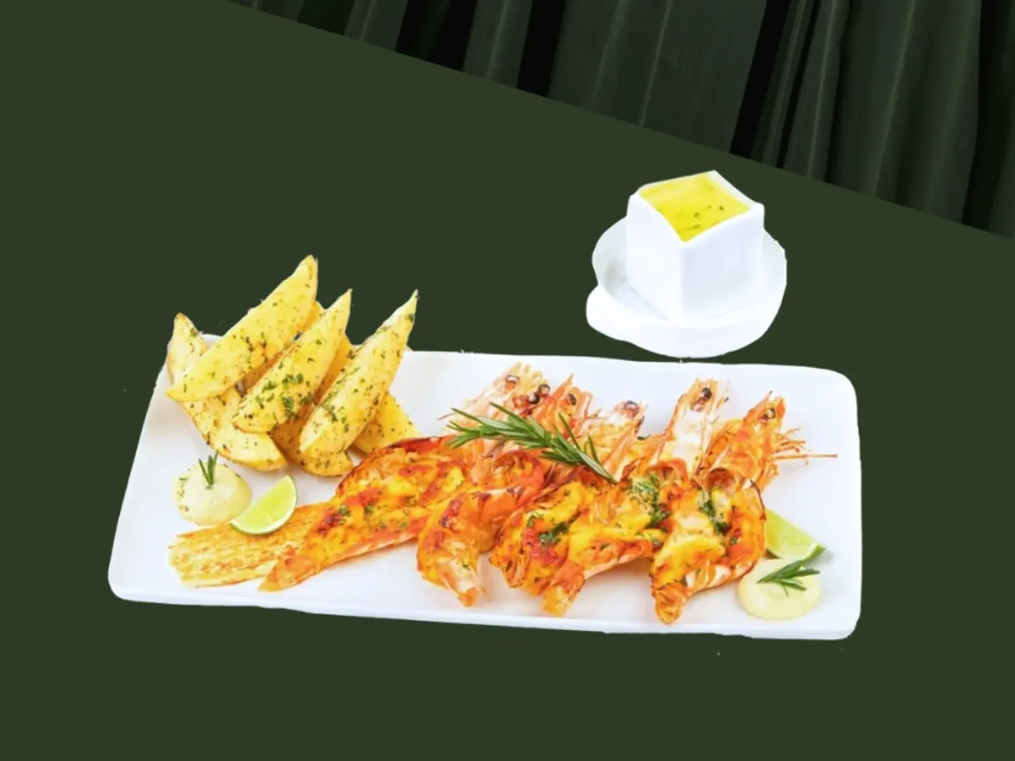 Garlic Butter Prawns