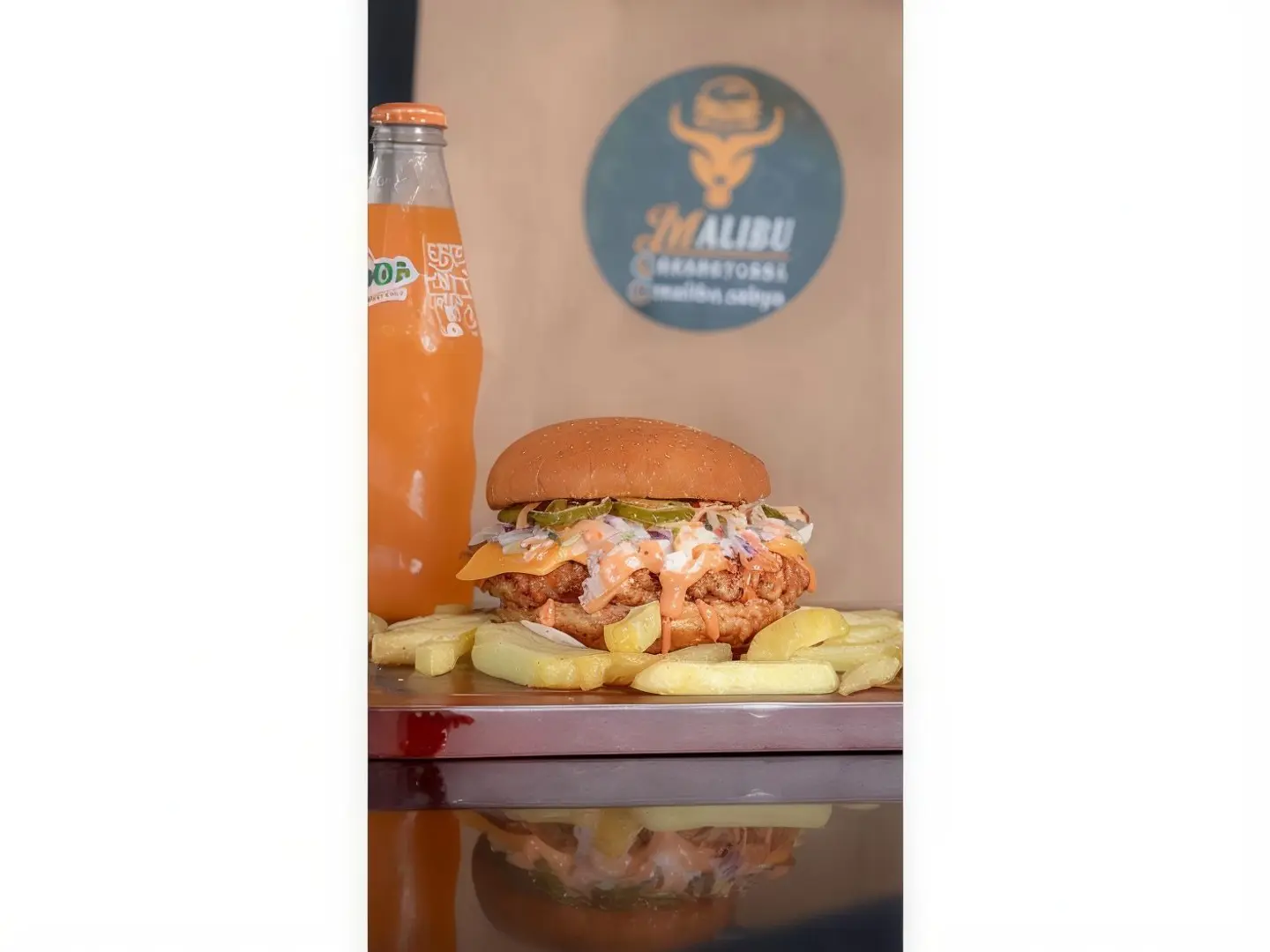 برجر دجاج كرسبي