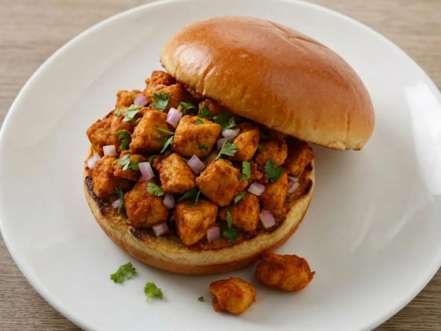 برجر دجاج- سبايسي