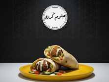ساندوتش فلافل بخبز التشباتي