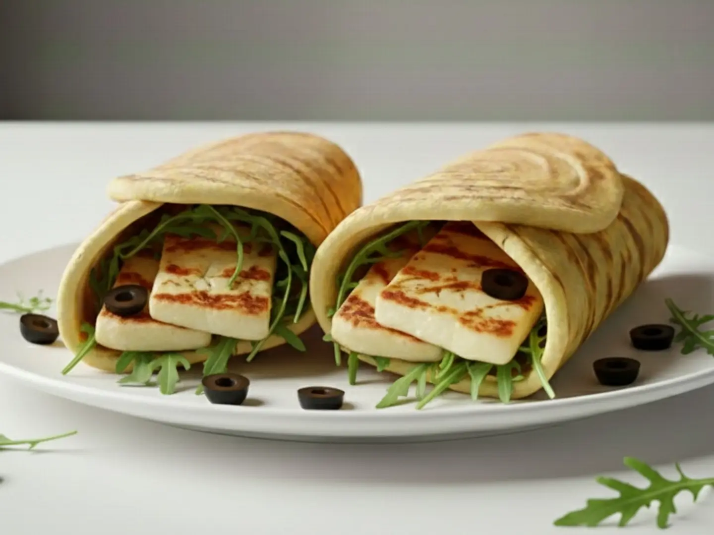 ساندوتش الحلوم المشوي بخبز الشباتي