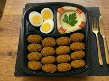 طبق فلافل