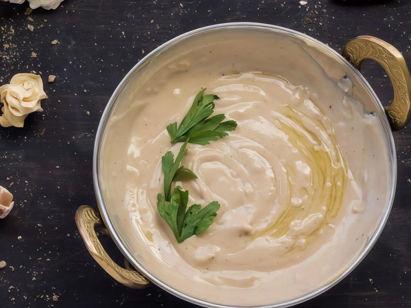سلطة طحينة
