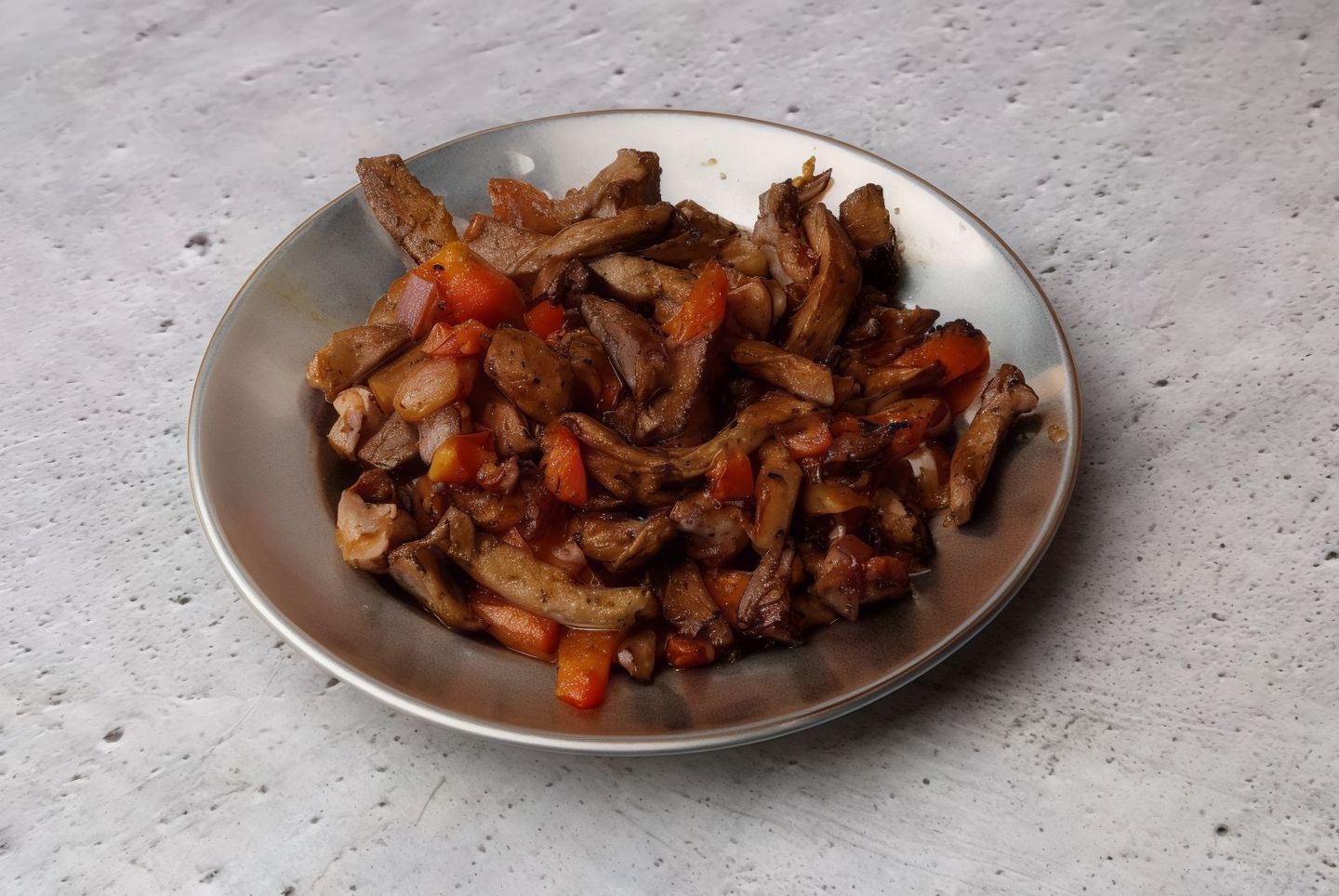 صحن مشكل بدون كرشة