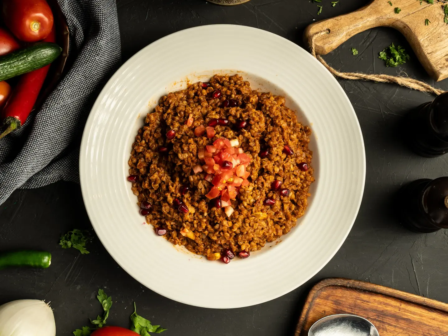 برغل بالبندوره