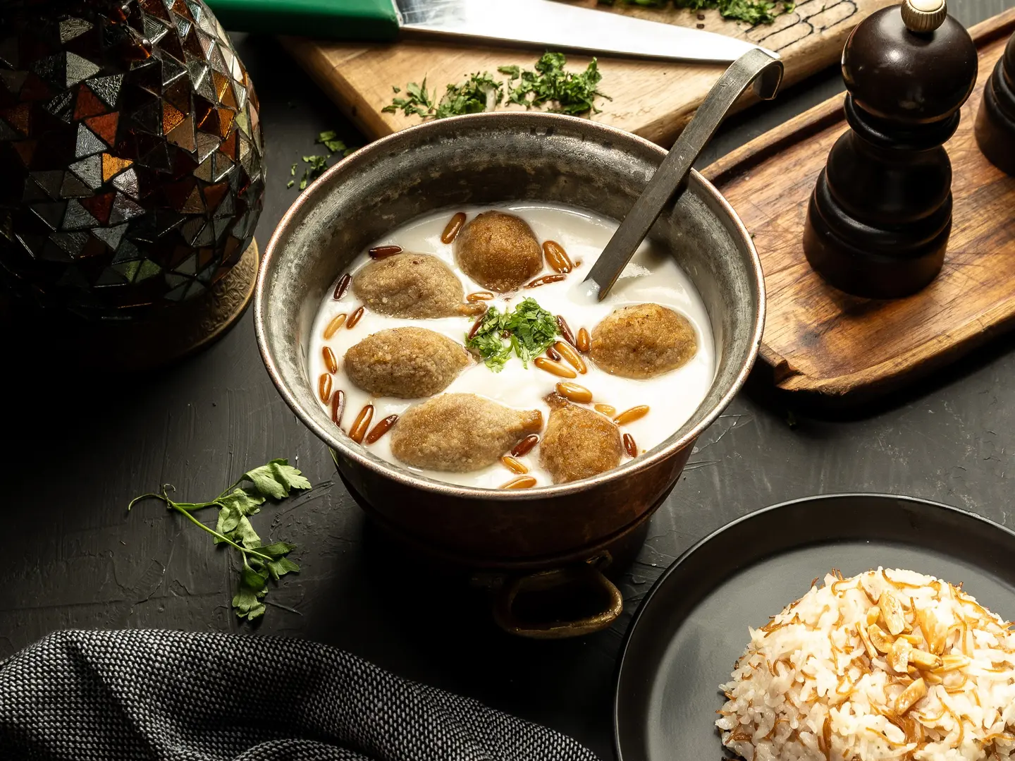 كبة لبنية