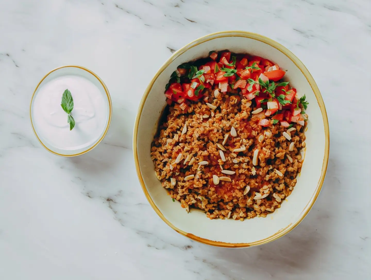 برغل بالبندوره