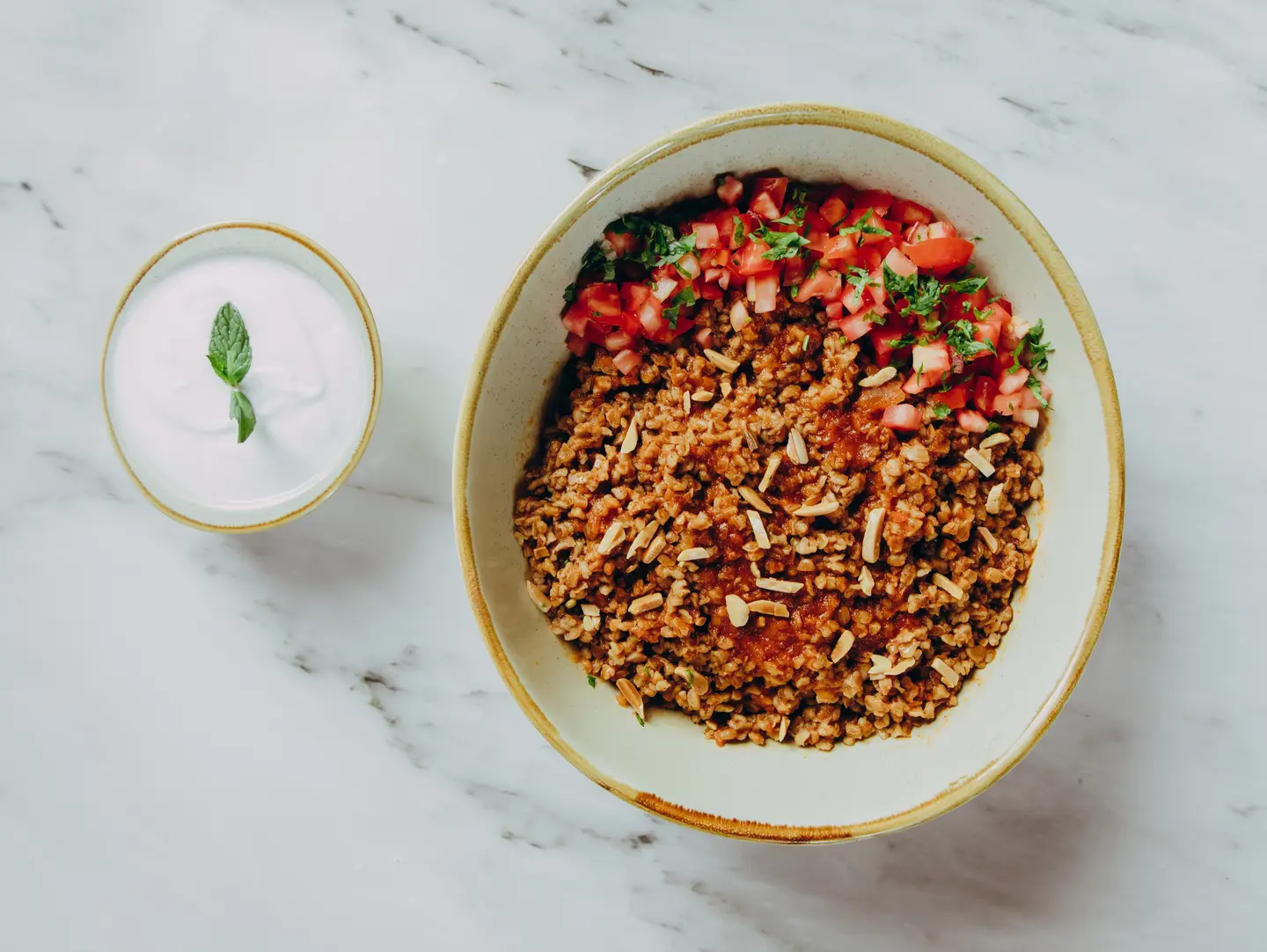 برغل بالبندوره