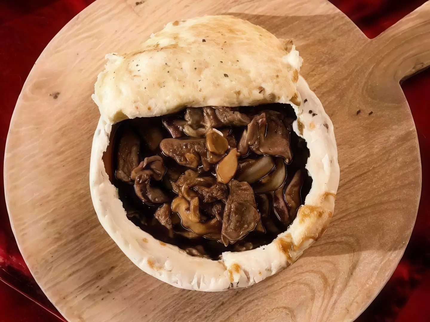 Meat With Mushroom