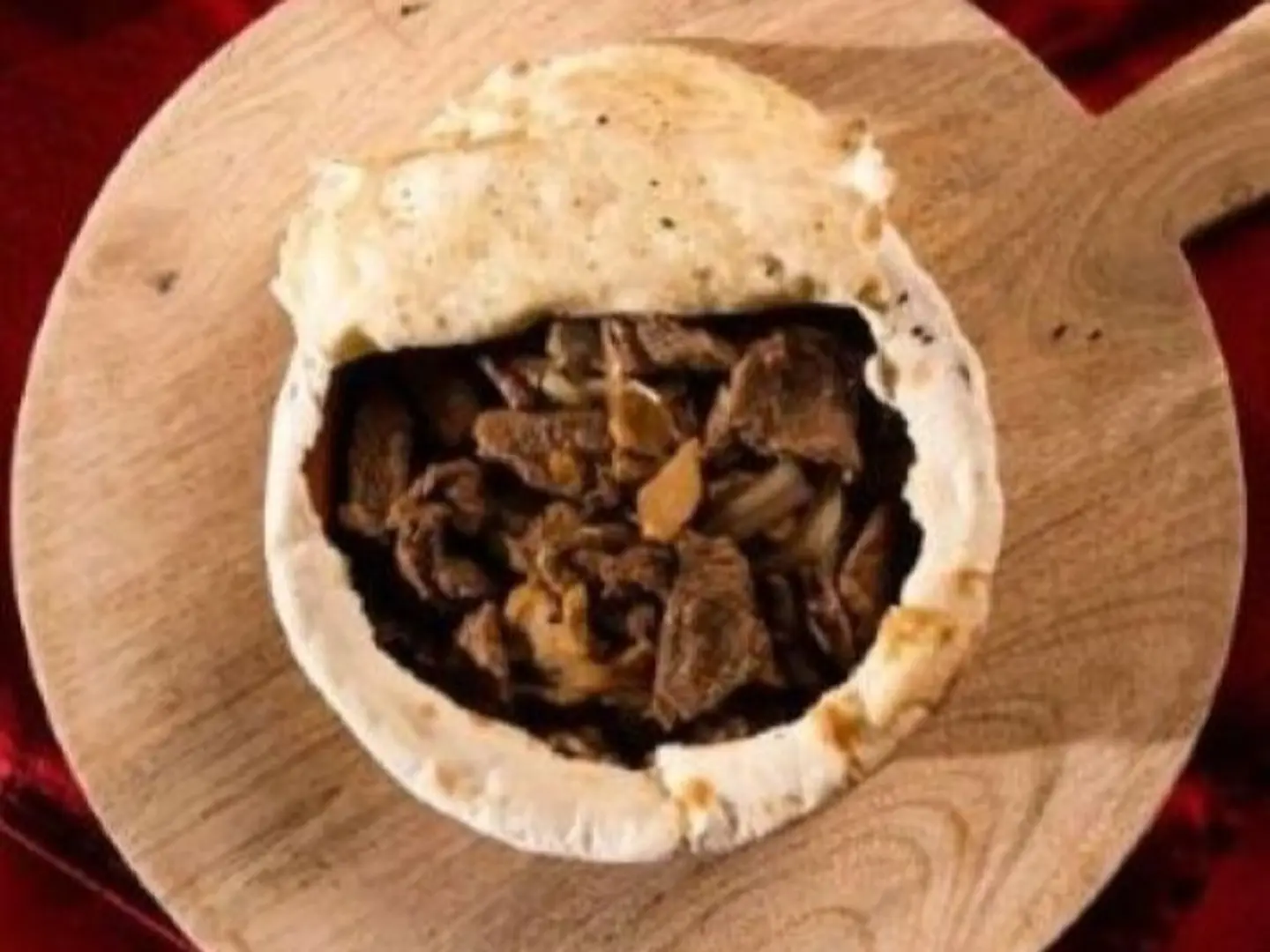 لحمة مع فطر