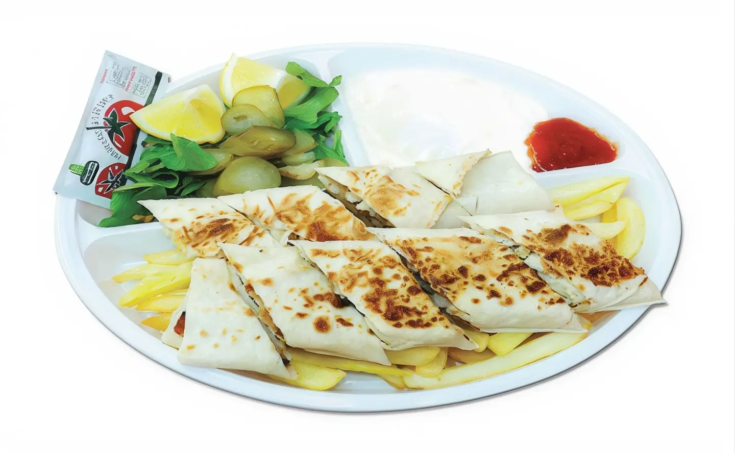 شاورما عربي نفر ونص مع جبنه