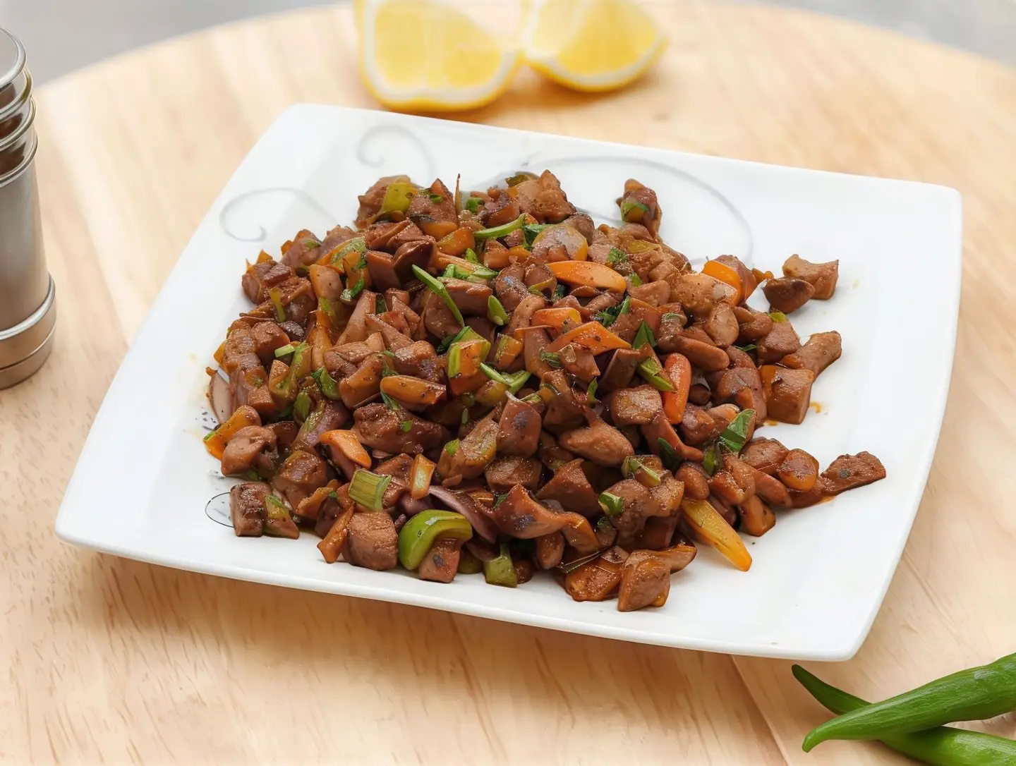 مقلقل لحم غنم طازج