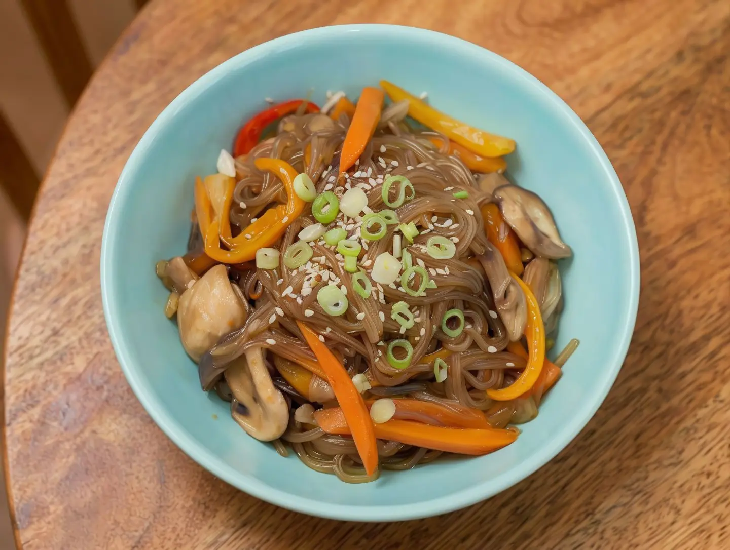 Japchae Korean Noodles