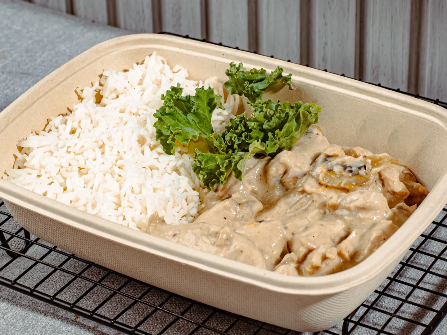 Chicken Stroganoff Wt Rice