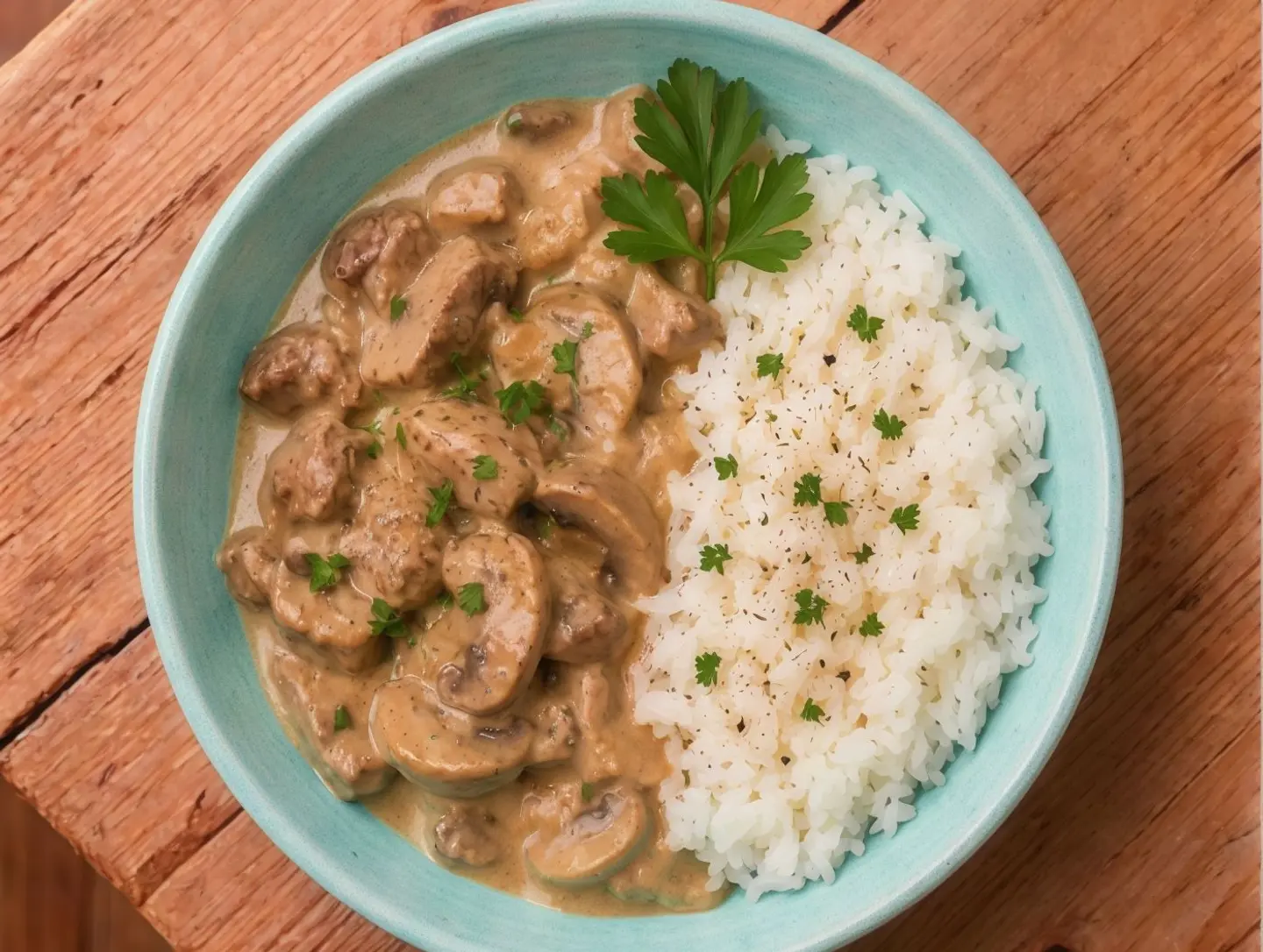 Beef Stroganoff With Mushroom