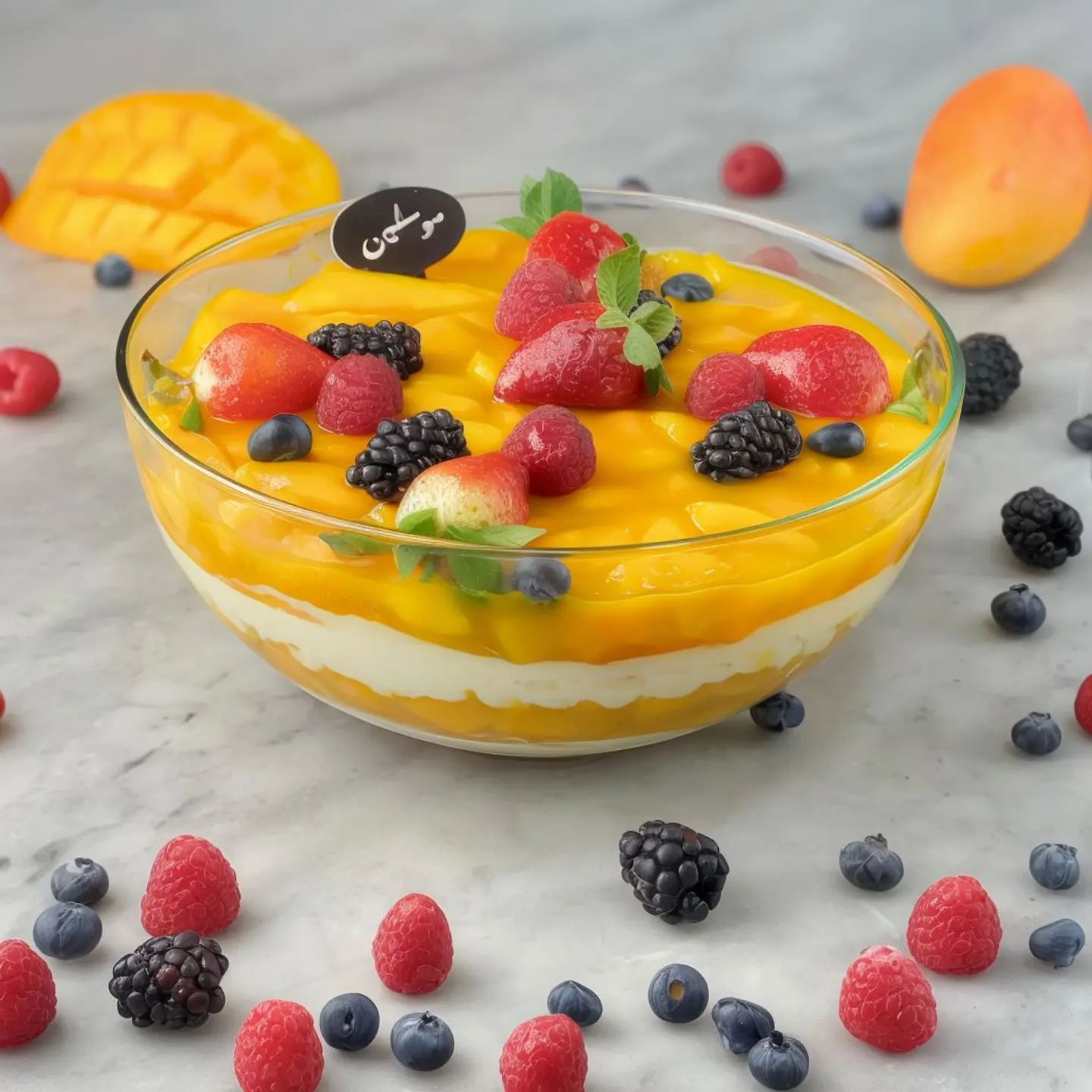 Mango Trifle   Medium Size