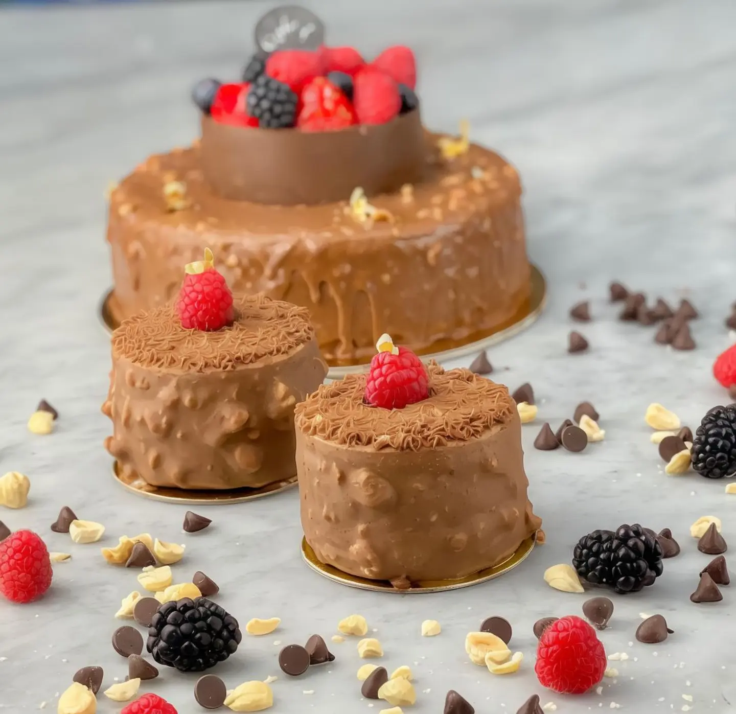 Chocolate Raspberry Cake  Small