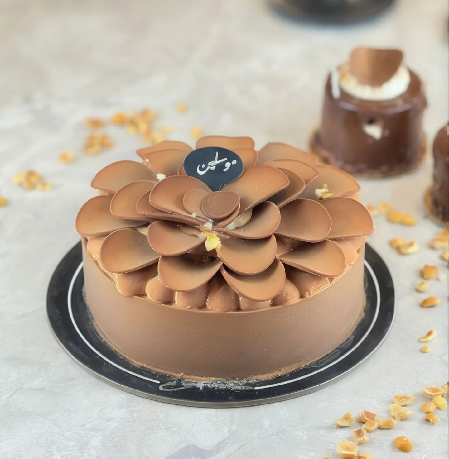Fudge Caramel Cake   Medium