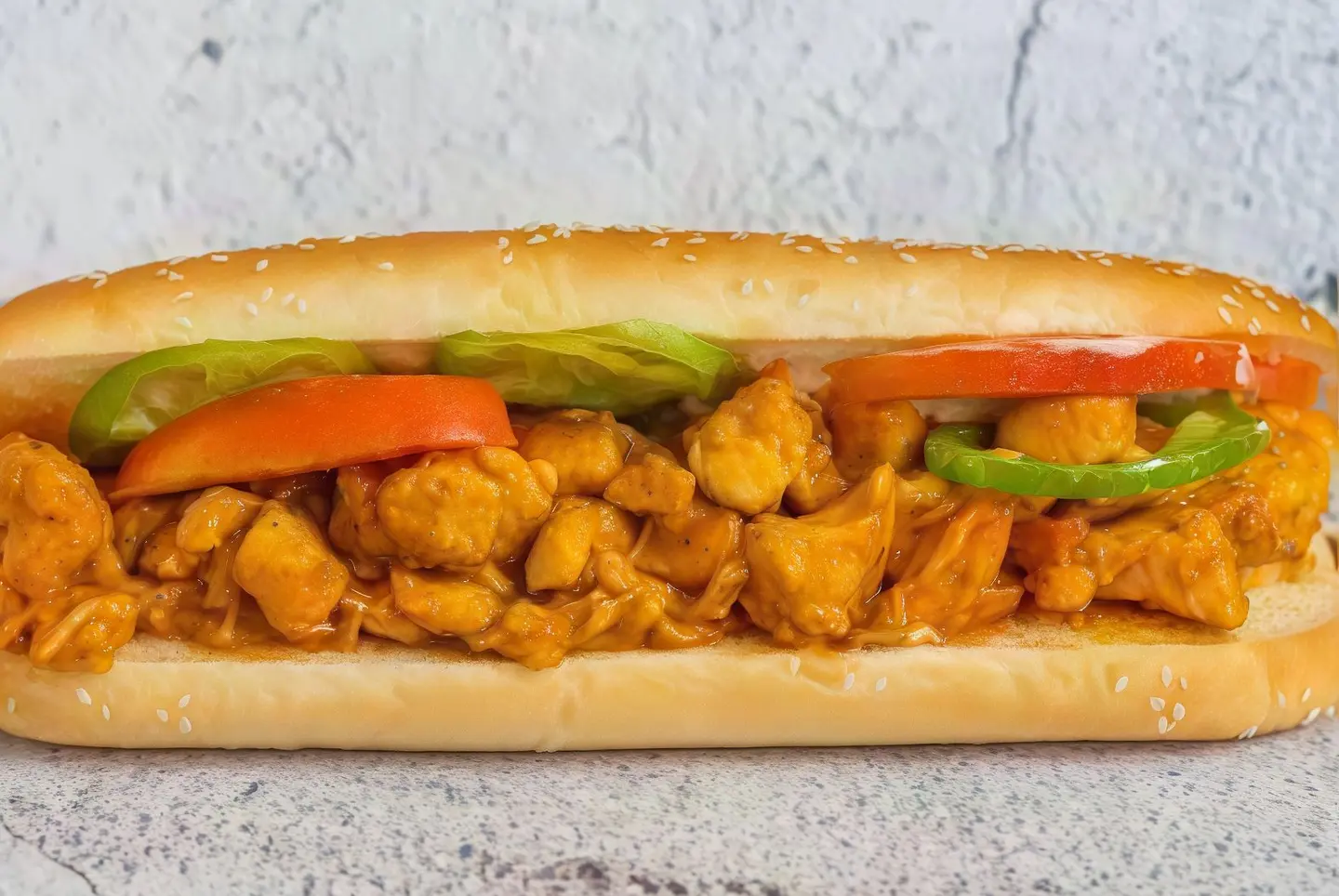 Chicken Sandwich - Indian Bread