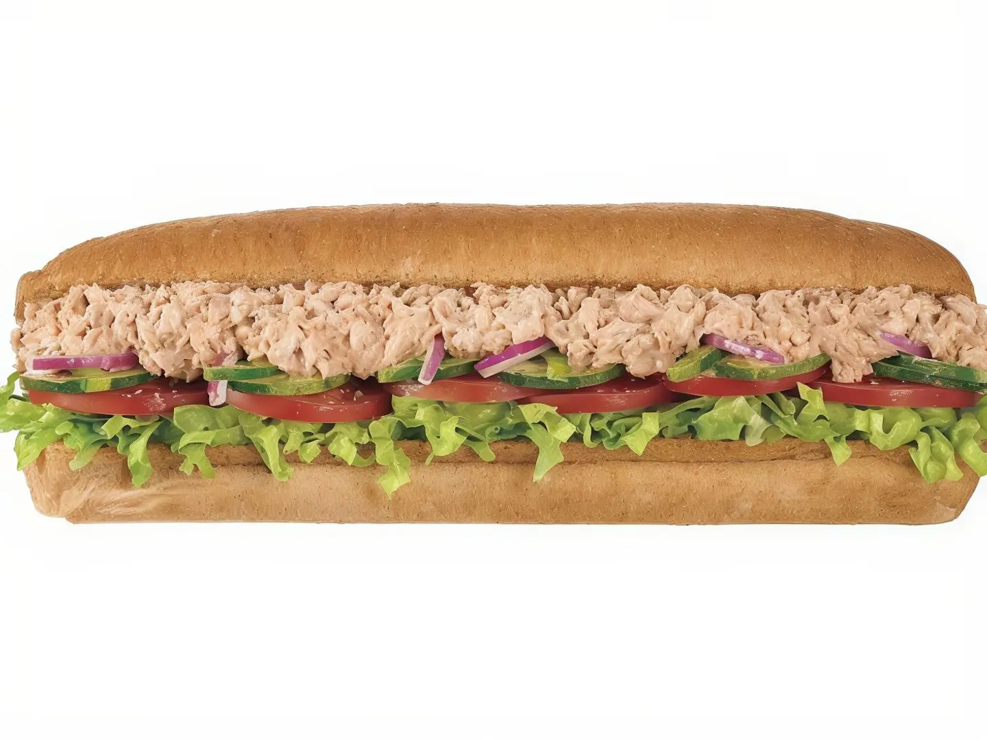 Tuna Sandwich And Cheese - Large Saj Bread