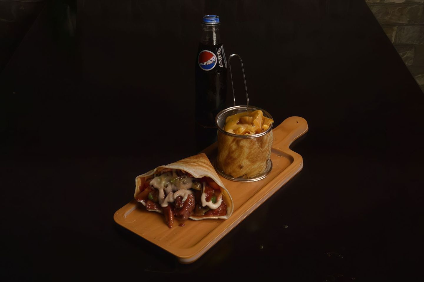 Hot Dog Crepe
