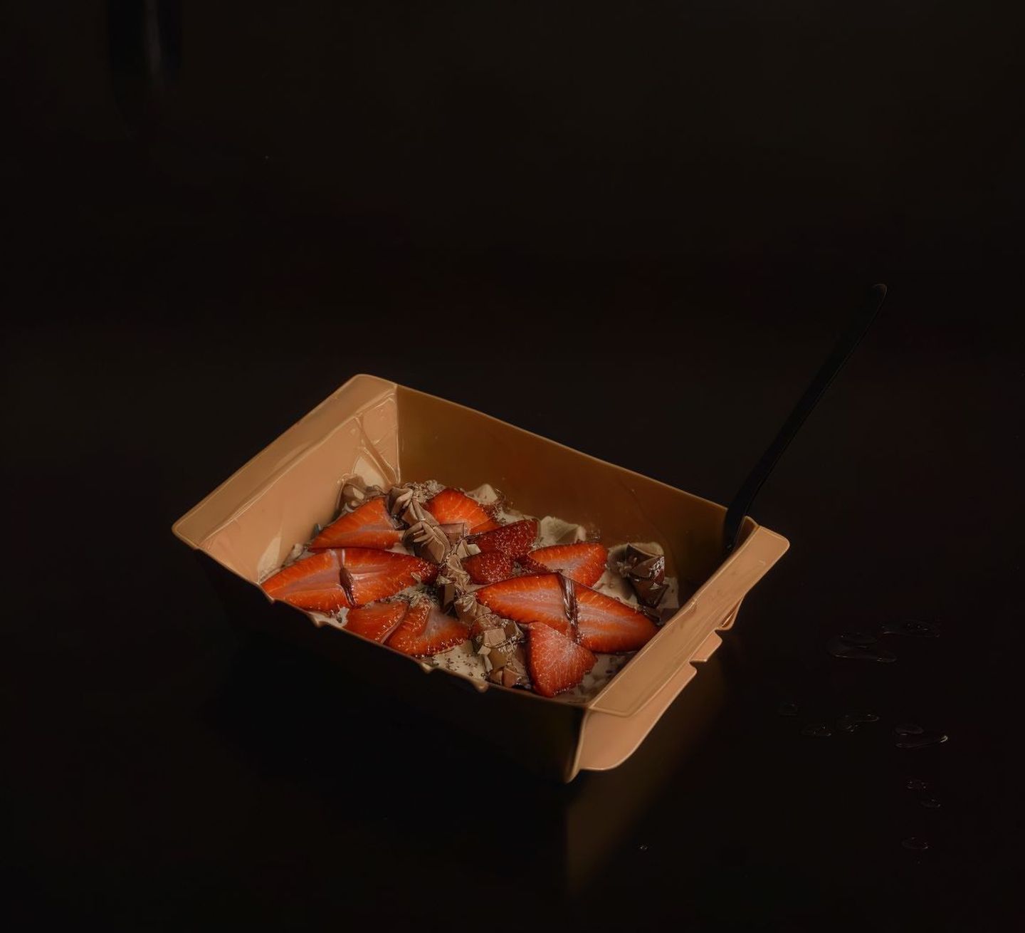 Fruit And Chocolate Crepe
