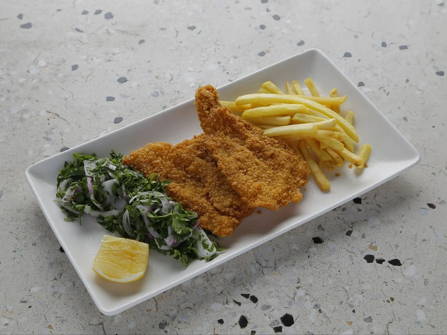 فيليه السمك المقلي