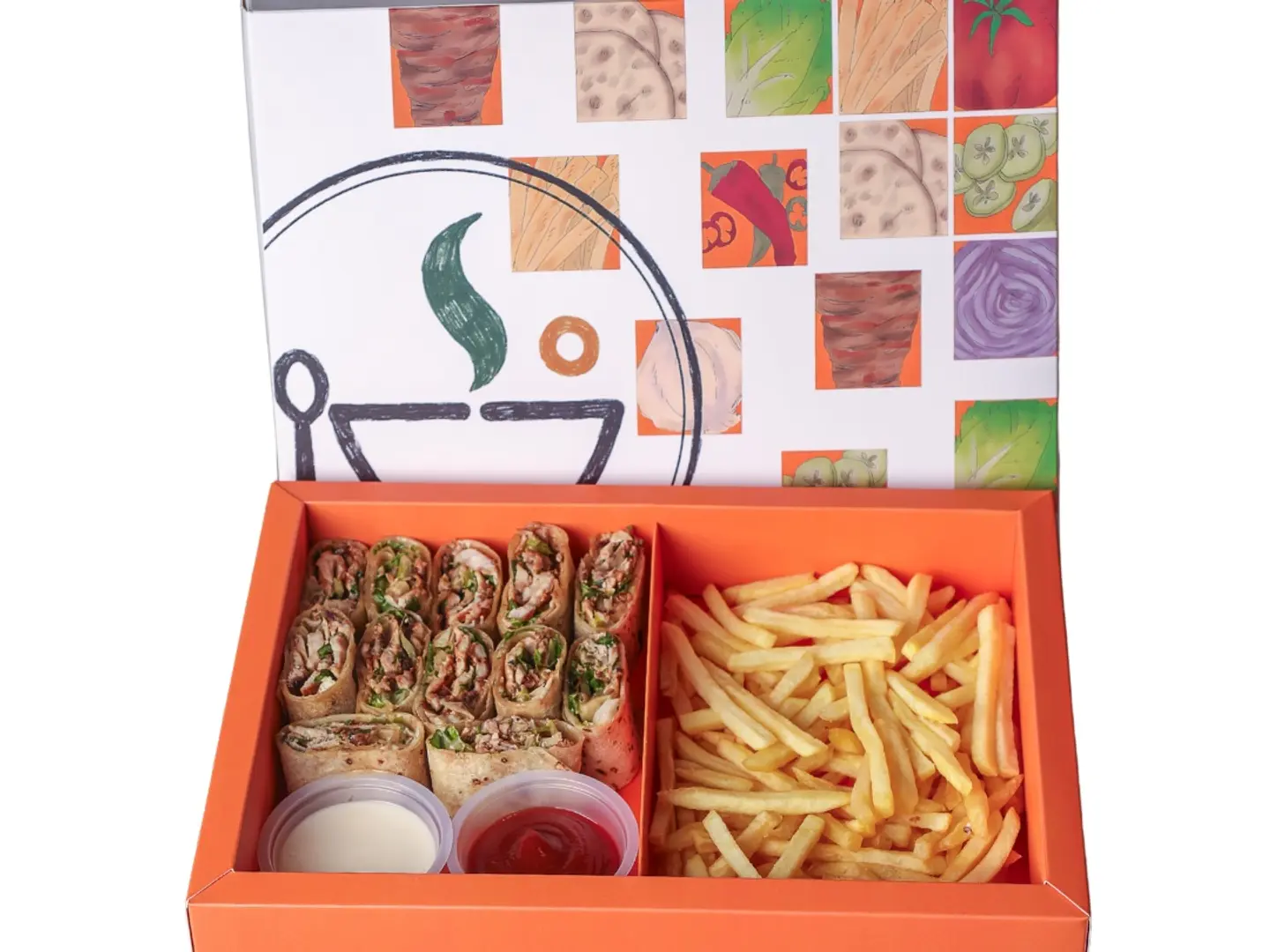 بوكس شاورما 12 قطعة