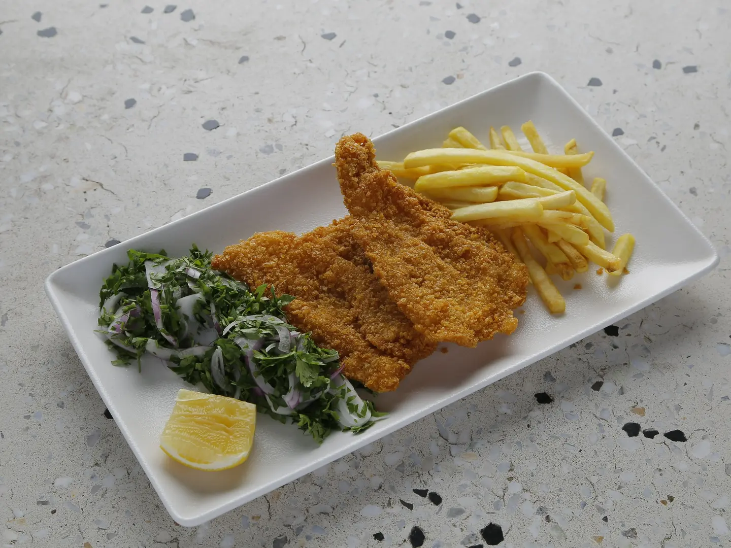 فيليه السمك المقلي