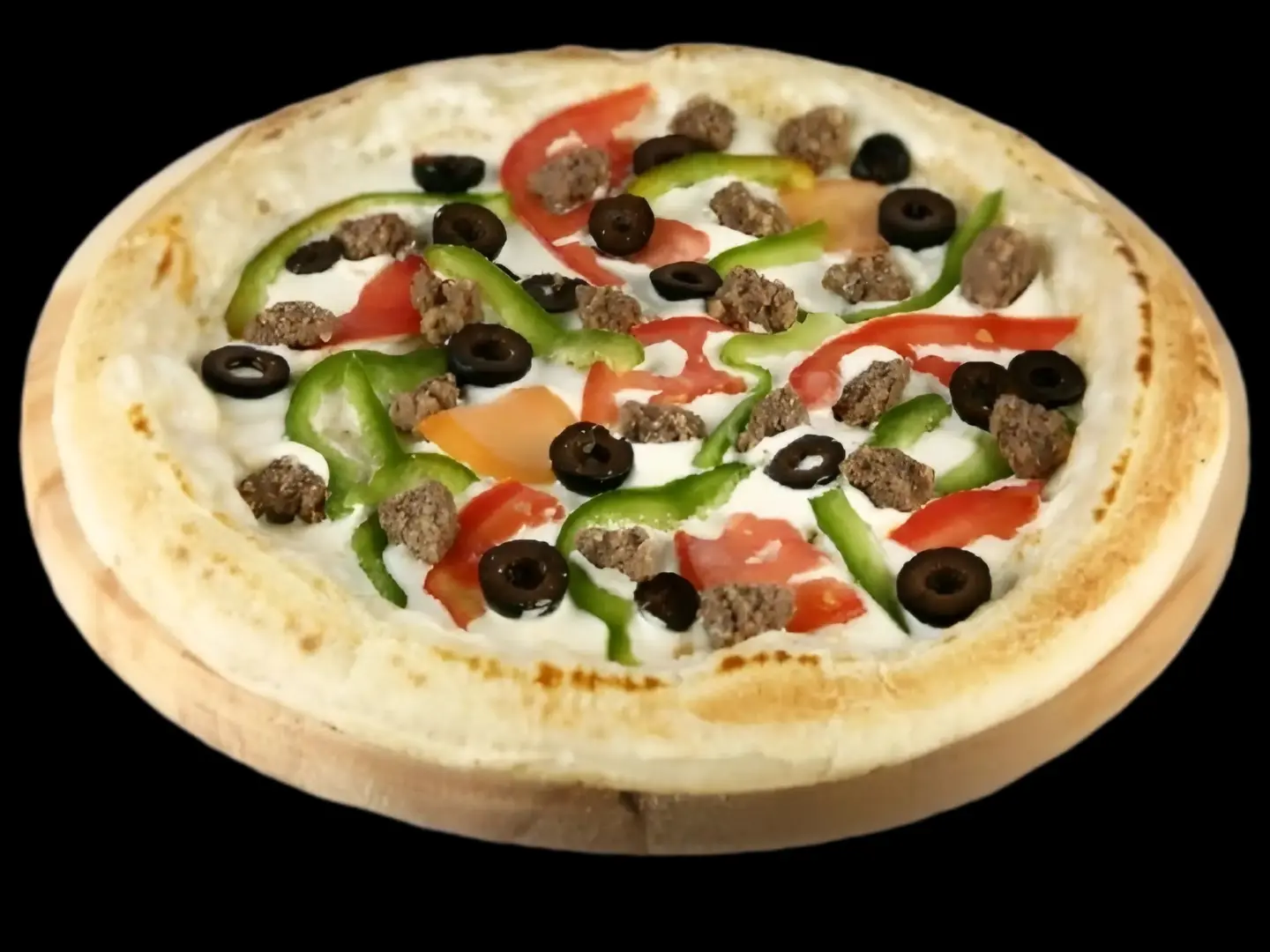 Meat And Cheese Pizza