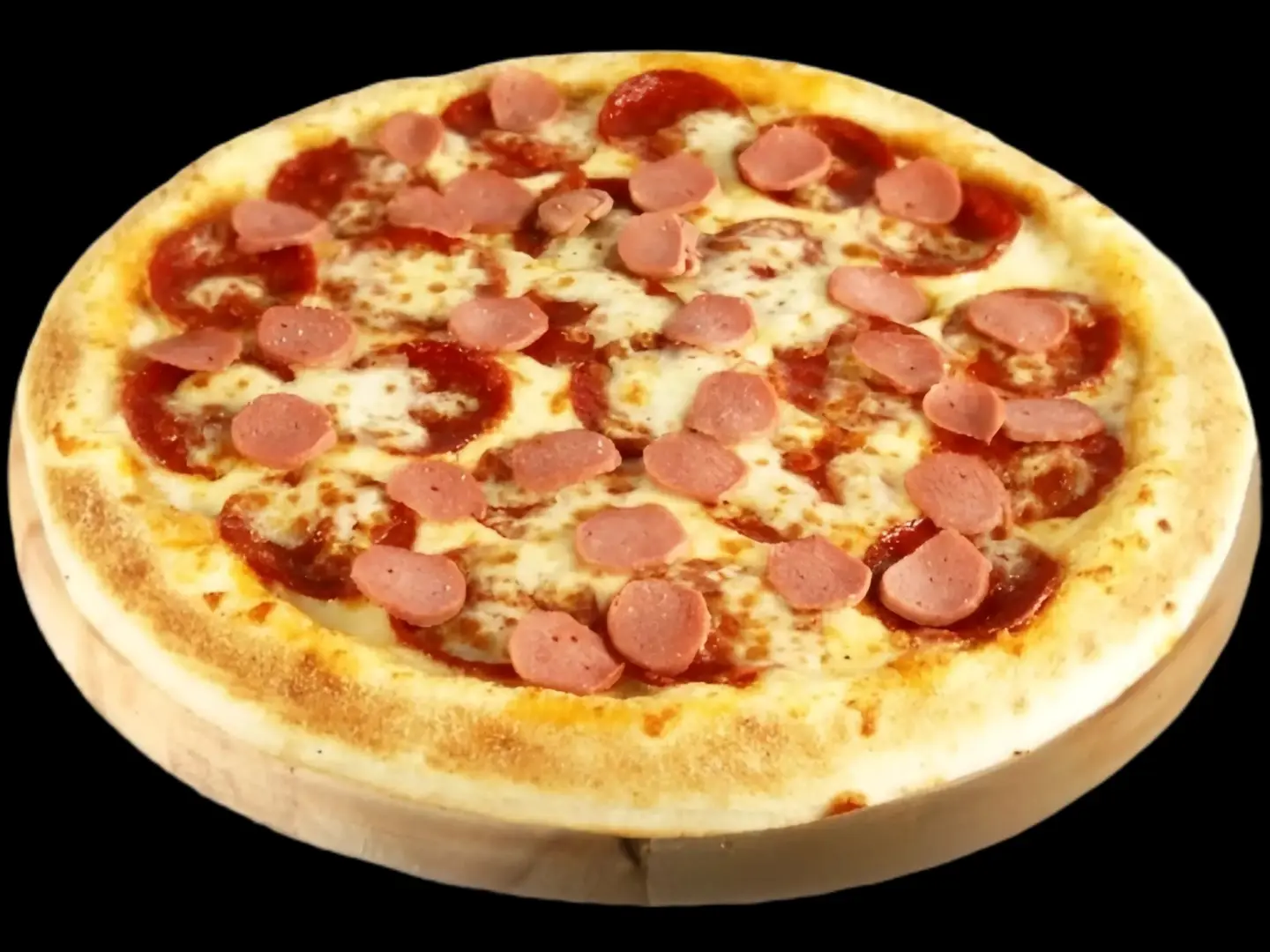 Pepperoni And Sausage Pizza