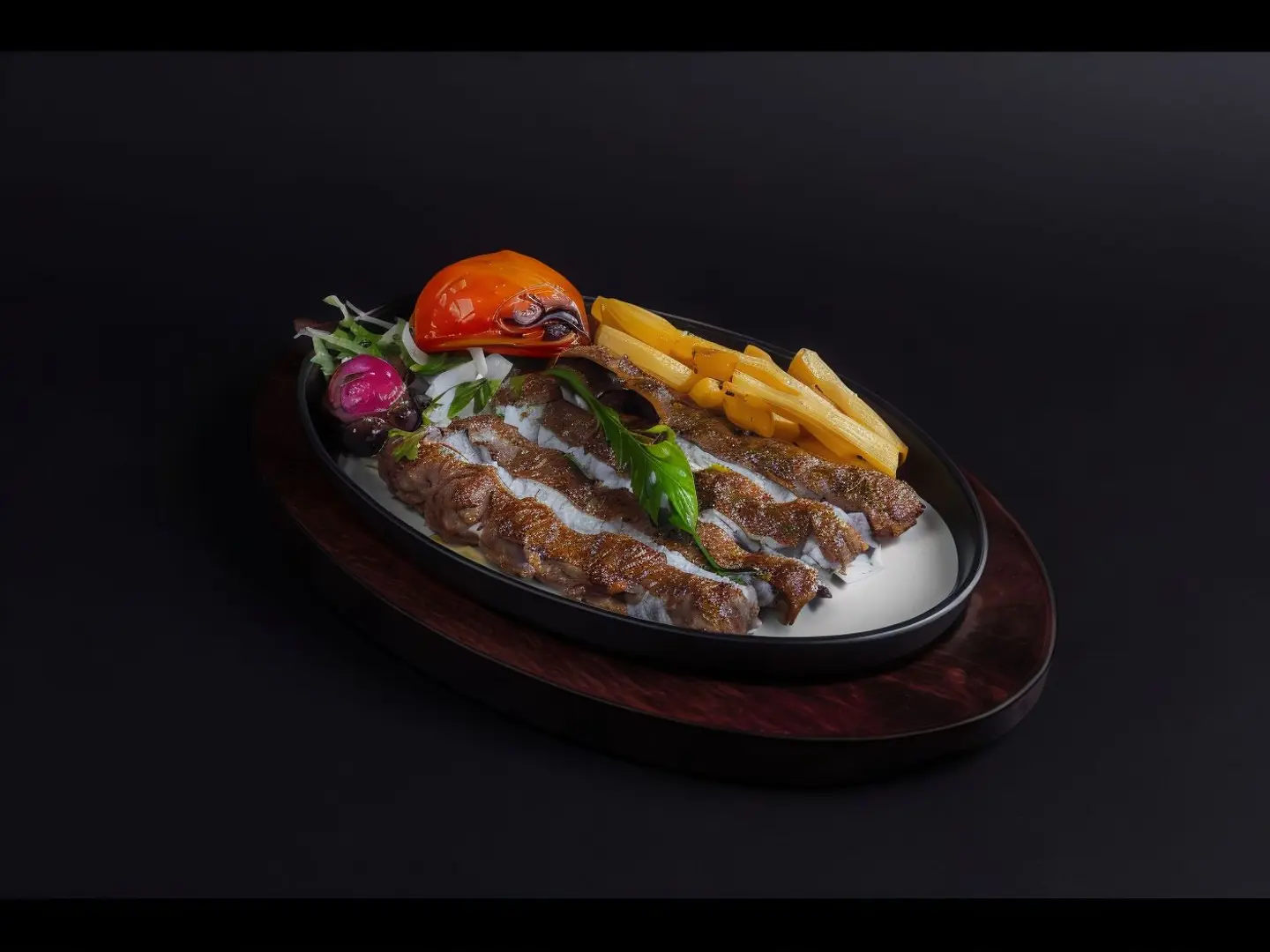 كباب لحم بالطحينية
